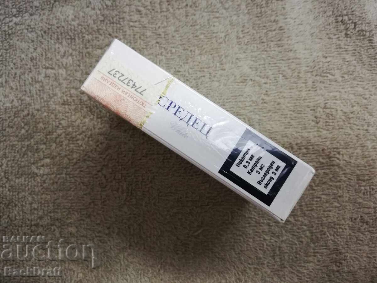 ΤΣΙΓΑΡΑ "SREDETS" ΛΕΥΚΟ BULGARTABAK ΠΛΗΡΕΣ ΑΤΥΠΤΟ ΚΟΥΤΙ - 6 ΤΣΙΓΑΡΑ "SREDETS" ΛΕΥΚΟ BULGARTABAK ΠΛΗΡΕΣ ΑΤΥΠΤΟ ΚΟΥΤΙ - 6