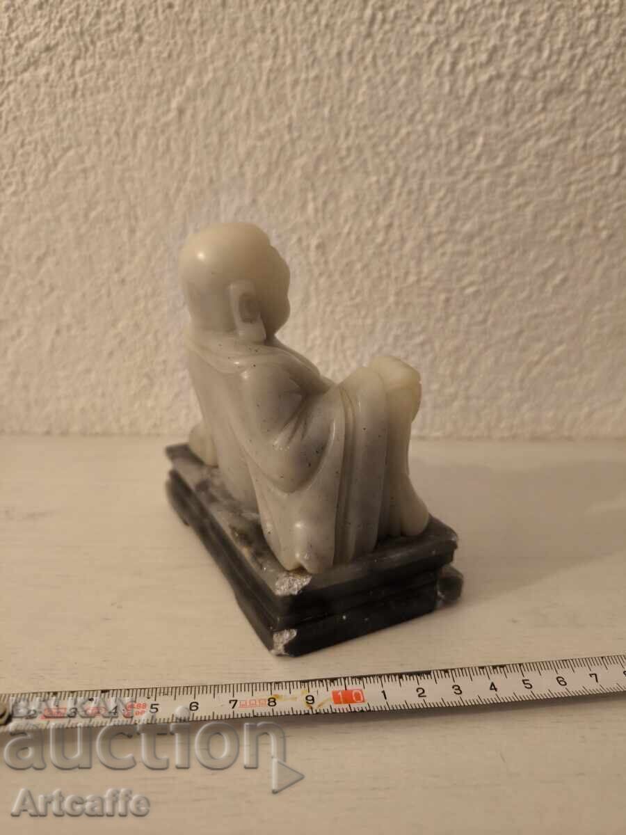 old Chinese sculpture of the happy Buddha - 5 old Chinese sculpture of the happy Buddha - 5