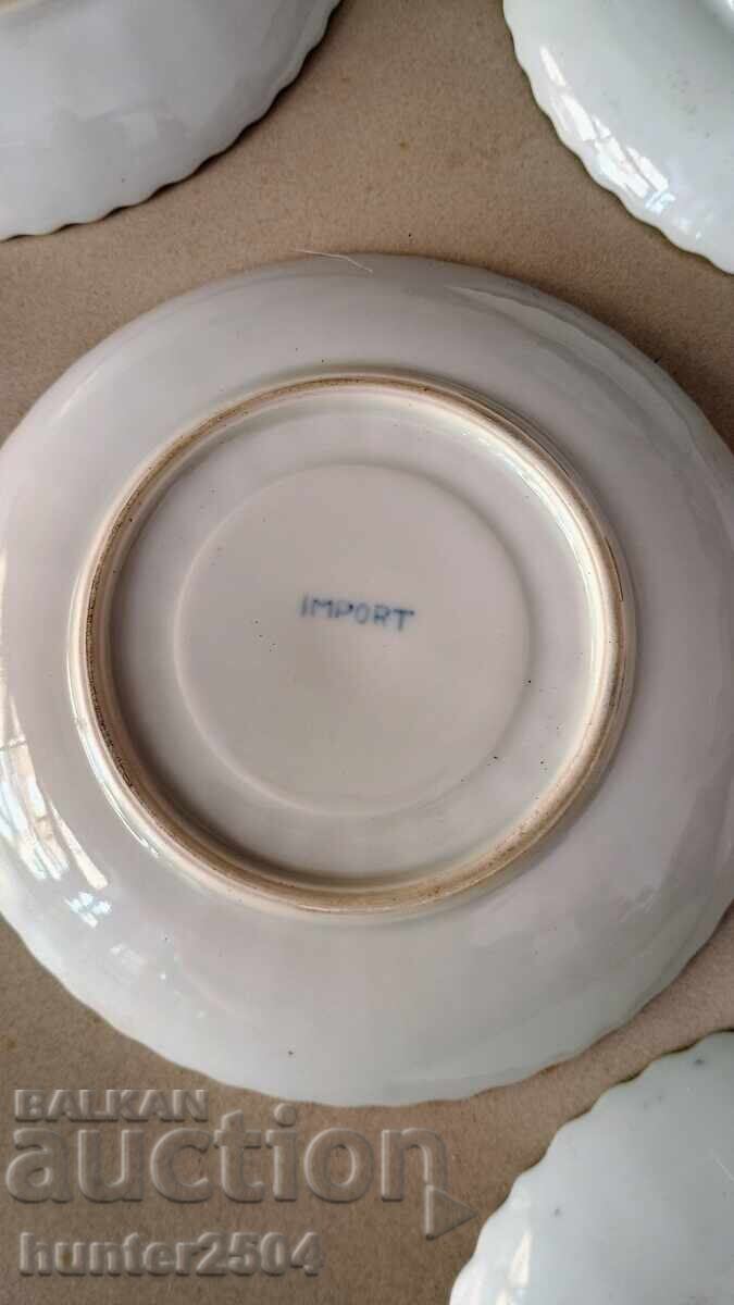 Auction Plates-12 cm, USSR, cobalt Auction Plates-12 cm, USSR, cobalt