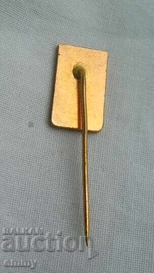 Auction Football Badge - Olympic Games Moscow 1980 Auction Football Badge - Olympic Games Moscow 1980