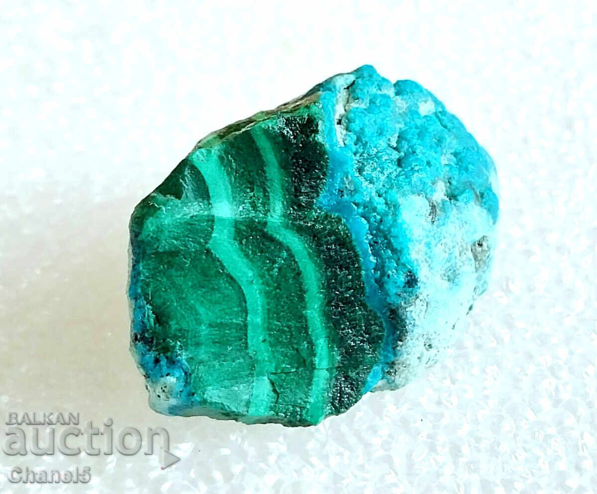 Delivery of NATURAL MALACHITE + CHRYSOCOLA - CONGO - 57.45 ct (713)