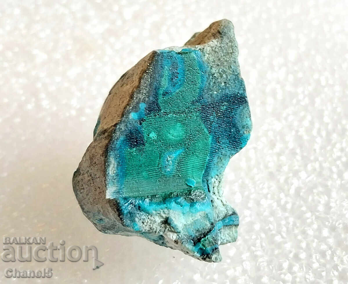 NATURAL MALACHITE + CHRYSOCOLA - CONGO - 42.80 ct (716) with price 16.00 BGN | € 8.18 NATURAL MALACHITE + CHRYSOCOLA - CONGO - 42.80 ct (716) with price 16.00 BGN | € 8.18