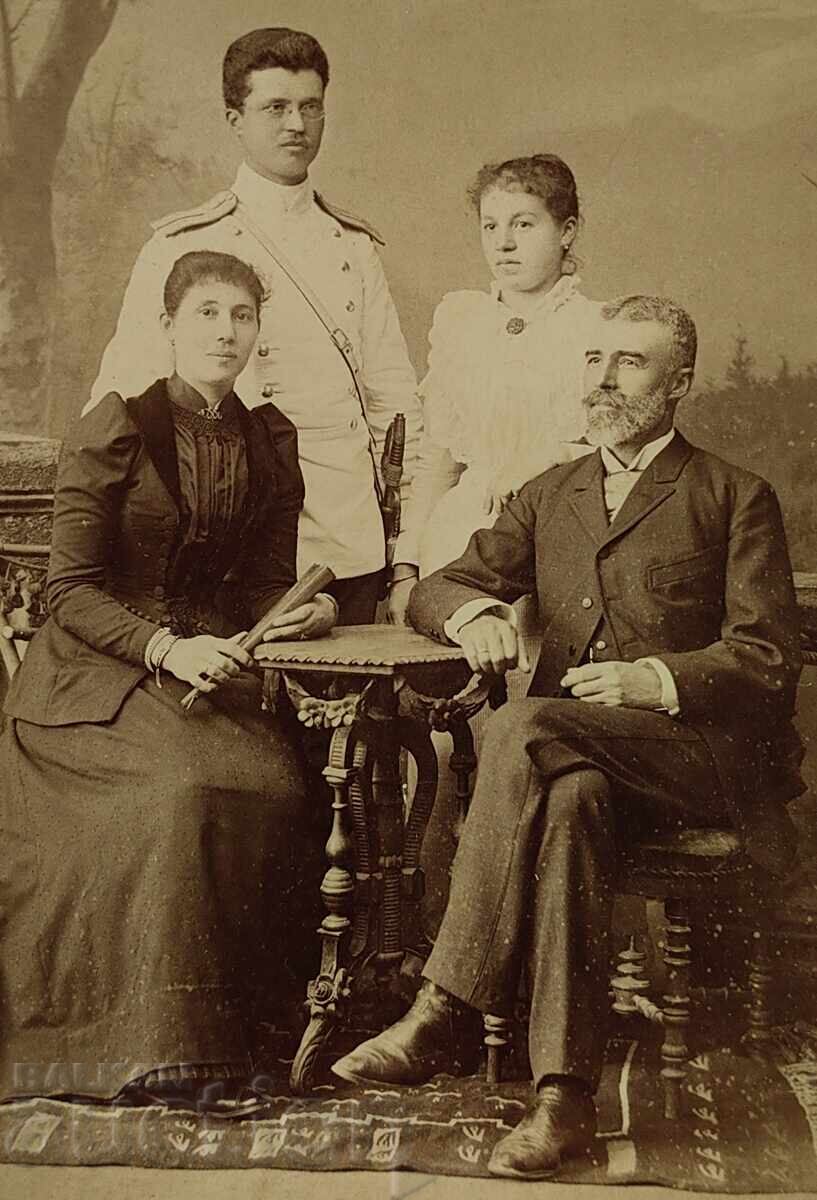 Auction MILITARY END OF THE 19TH CENTURY OLD PHOTO CARDBOARD BULGARIA Auction MILITARY END OF THE 19TH CENTURY OLD PHOTO CARDBOARD BULGARIA