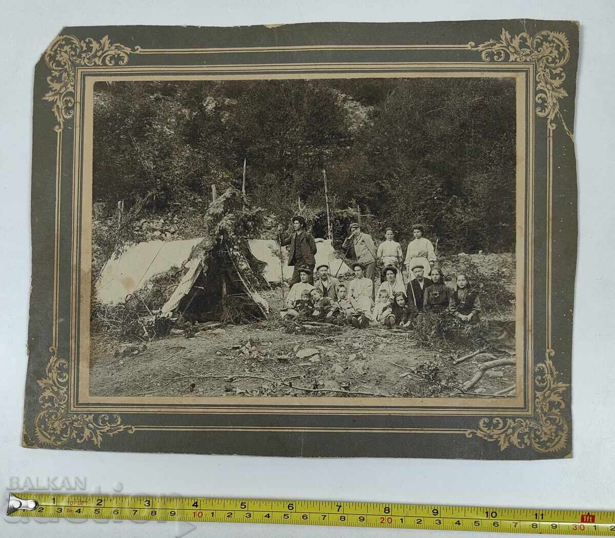 1909 BIVUK CAMP OLD PHOTO CARDBOARD BULGARIA with price 15.00 BGN | € 7.67 1909 BIVUK CAMP OLD PHOTO CARDBOARD BULGARIA with price 15.00 BGN | € 7.67