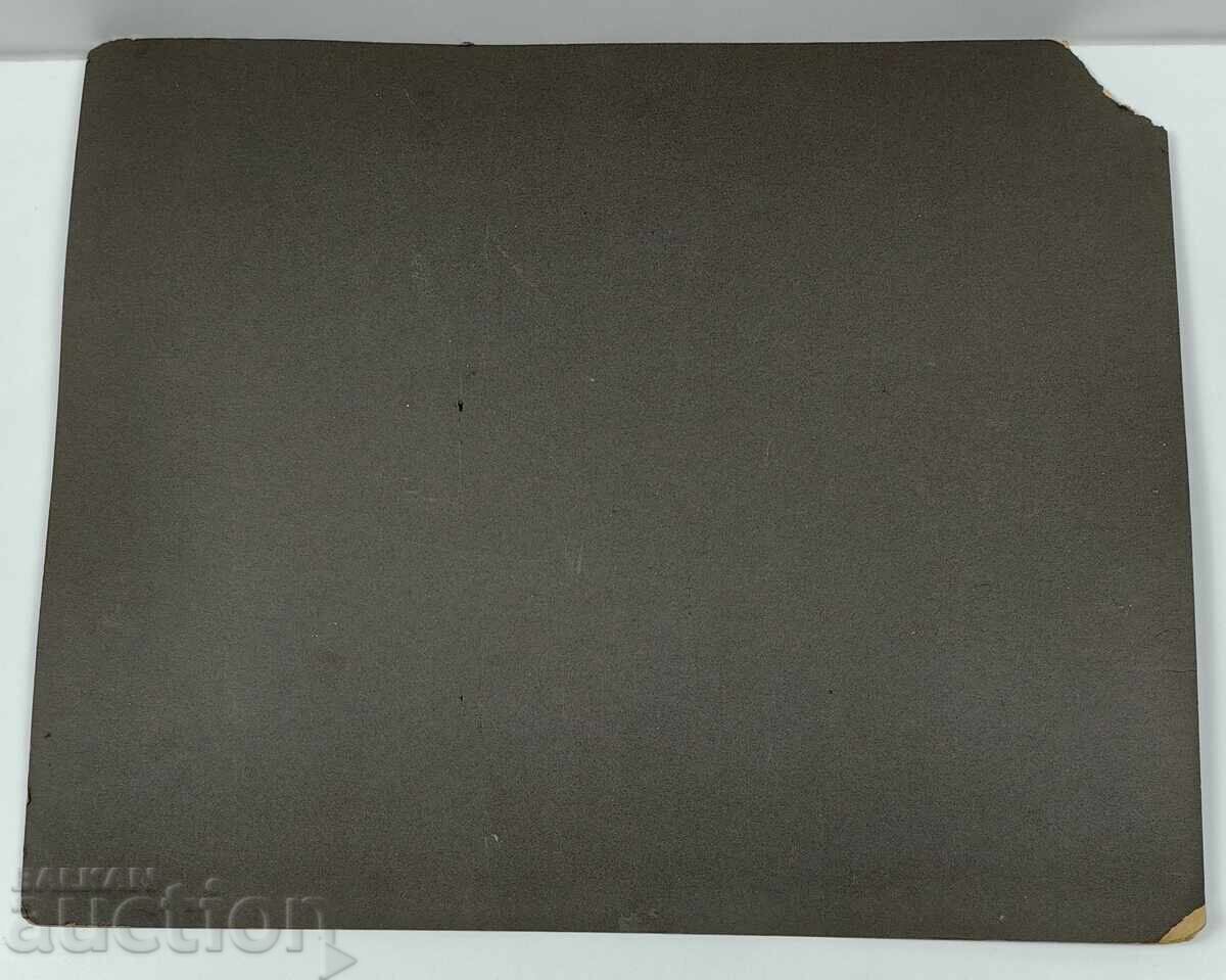 SOFIA SCHOOL STUDENTS OLD PHOTO CARDBOARD BULGARIA - 5 SOFIA SCHOOL STUDENTS OLD PHOTO CARDBOARD BULGARIA - 5