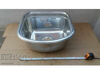 SINK - STAINLESS STEEL WITH DEEP BOTTLE