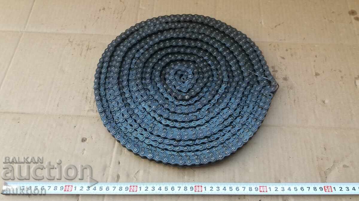 MASSIVE TRANSPORT CHAIN ABOUT 5 METERS LONG - 7 MASSIVE TRANSPORT CHAIN ABOUT 5 METERS LONG - 7