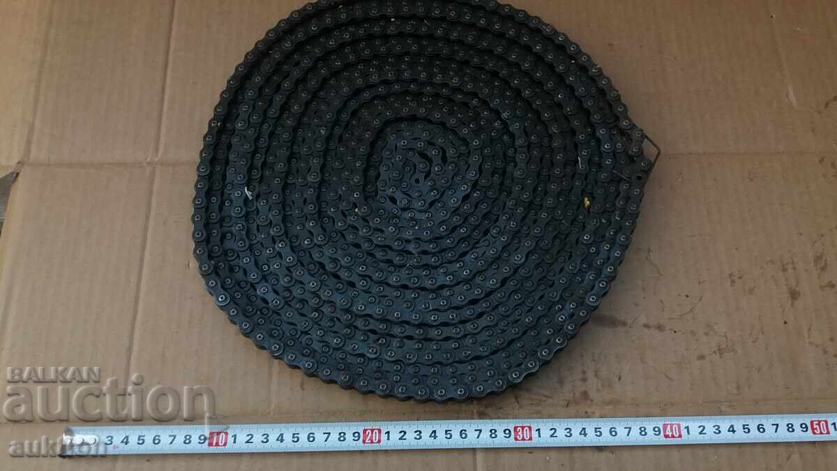 MASSIVE TRANSPORT CHAIN ABOUT 5 METERS LONG with price 16.99 BGN | € 8.69 MASSIVE TRANSPORT CHAIN ABOUT 5 METERS LONG with price 16.99 BGN | € 8.69