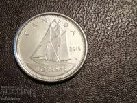 10 cents Canada 2019 Sailboat Ship