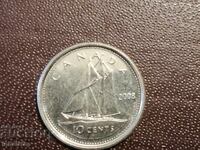 10 cents Καναδάς 2008 Sailboat Ship