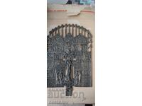 MARE ICONA BRONZ VECHI/CRUCE RUSIA