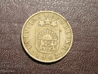 Latvia 5 centimes 1992