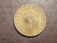 Letonia 10 centimes 1992