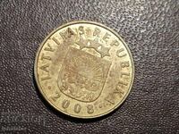 Latvia 10 centimes 2008