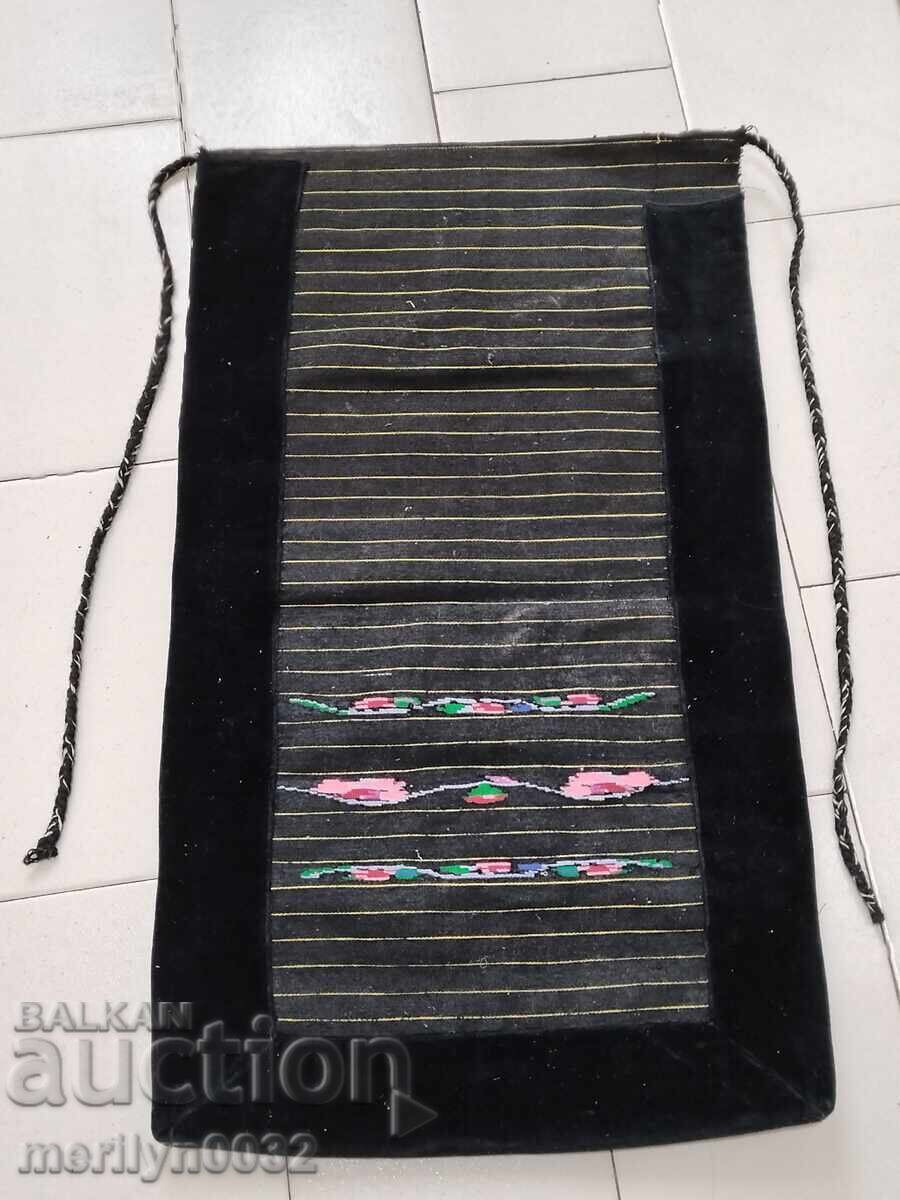 Old apron tinsel embroidery, costume, cloth Old apron tinsel embroidery, costume, cloth