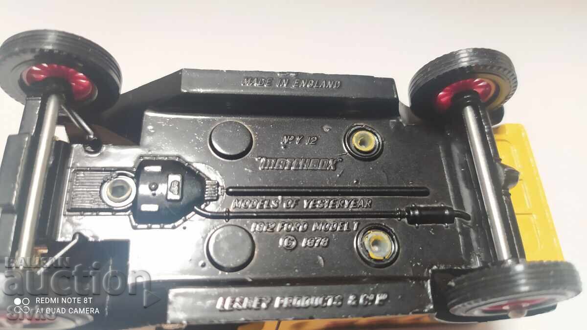 Cărucior MACHBOX - FORD 1912 - 6 Cărucior MACHBOX - FORD 1912 - 6