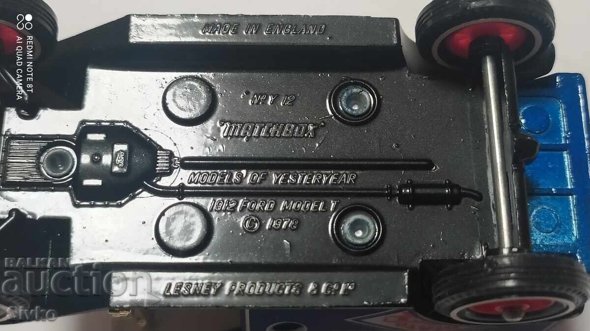 MATCHBOX Trolley - FORD 1912 - 6