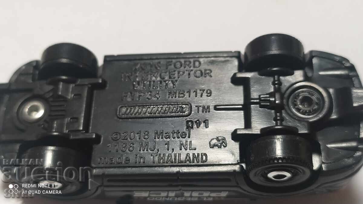 MATCHBOX - FORD INTERCEPTOR UTILITY CARGO - 6 MATCHBOX - FORD INTERCEPTOR UTILITY CARGO - 6