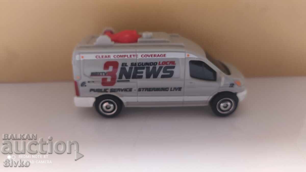 Delivery of MATCHBOX - FORD INTERCEPTOR UTILITY CARGO