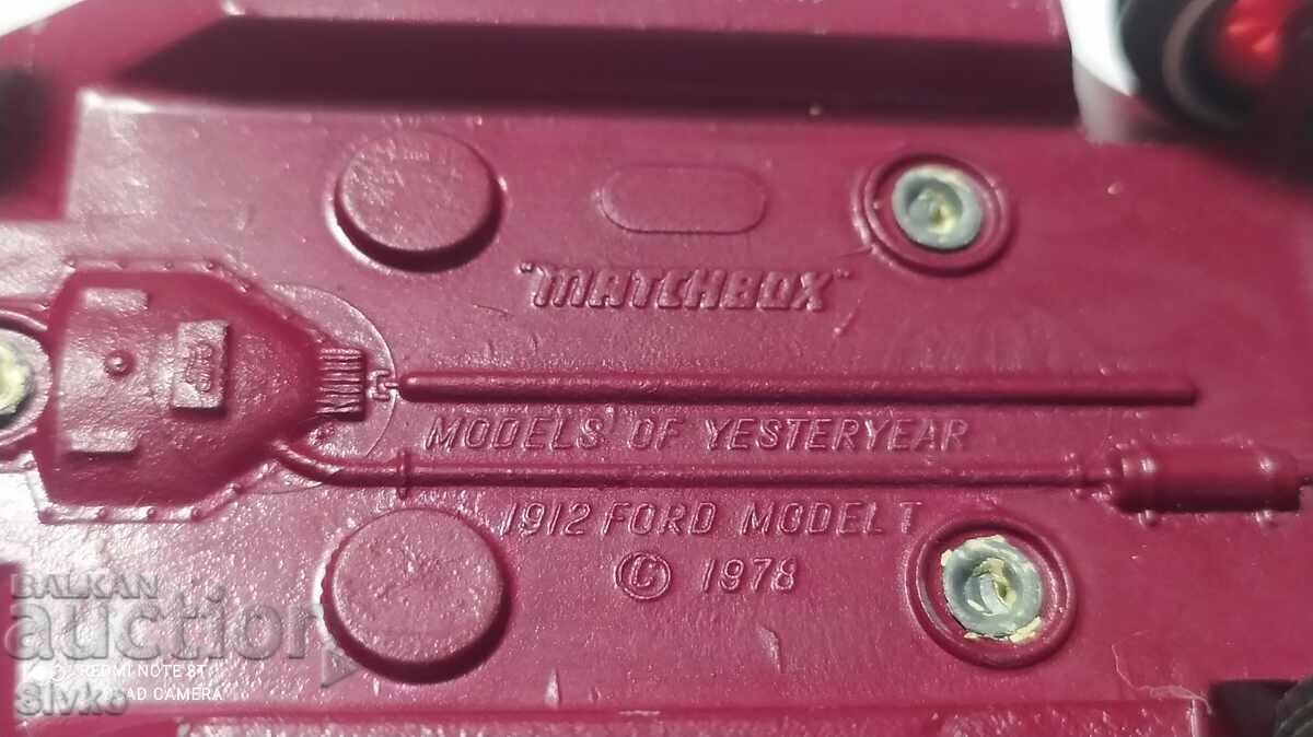 MATCHBOX FORD 1912 cart - 6 MATCHBOX FORD 1912 cart - 6