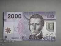 Banknote - Chile - 2000 pesos UNC | 2015