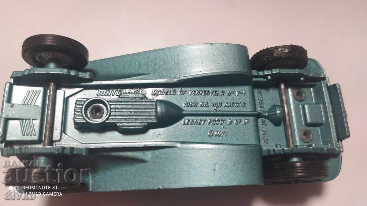 Delivery of MATCHBOX JAGUAR 1936 trolley Delivery of MATCHBOX JAGUAR 1936 trolley