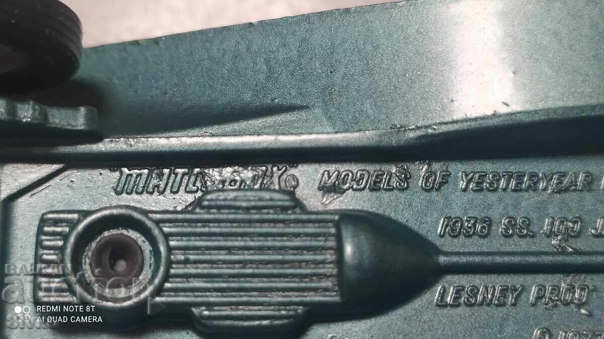 MATCHBOX JAGUAR 1936 trolley - 5 MATCHBOX JAGUAR 1936 trolley - 5