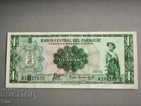 Banknote - Paraguay - 1 guarani UNC | 1963