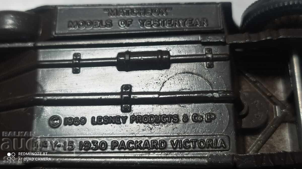 MATCHBOX PACKARD VICTORIA 1930 Trolley - 6 MATCHBOX PACKARD VICTORIA 1930 Trolley - 6