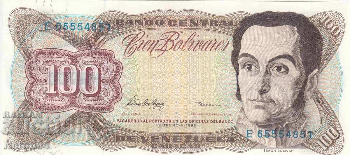 100 μπολιβάρ 1998, Βενεζουέλα