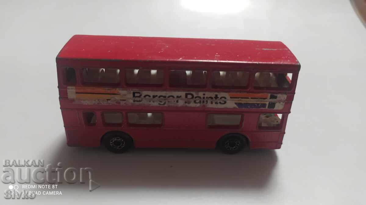 MATCHBOX double-decker bus trolley with price 14.99 BGN | € 7.66 MATCHBOX double-decker bus trolley with price 14.99 BGN | € 7.66