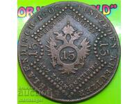 Austria 15 Kreuzer 1807 Franz II 10,82g 36mm