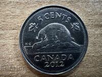 Canada - 5 cenți (2012)