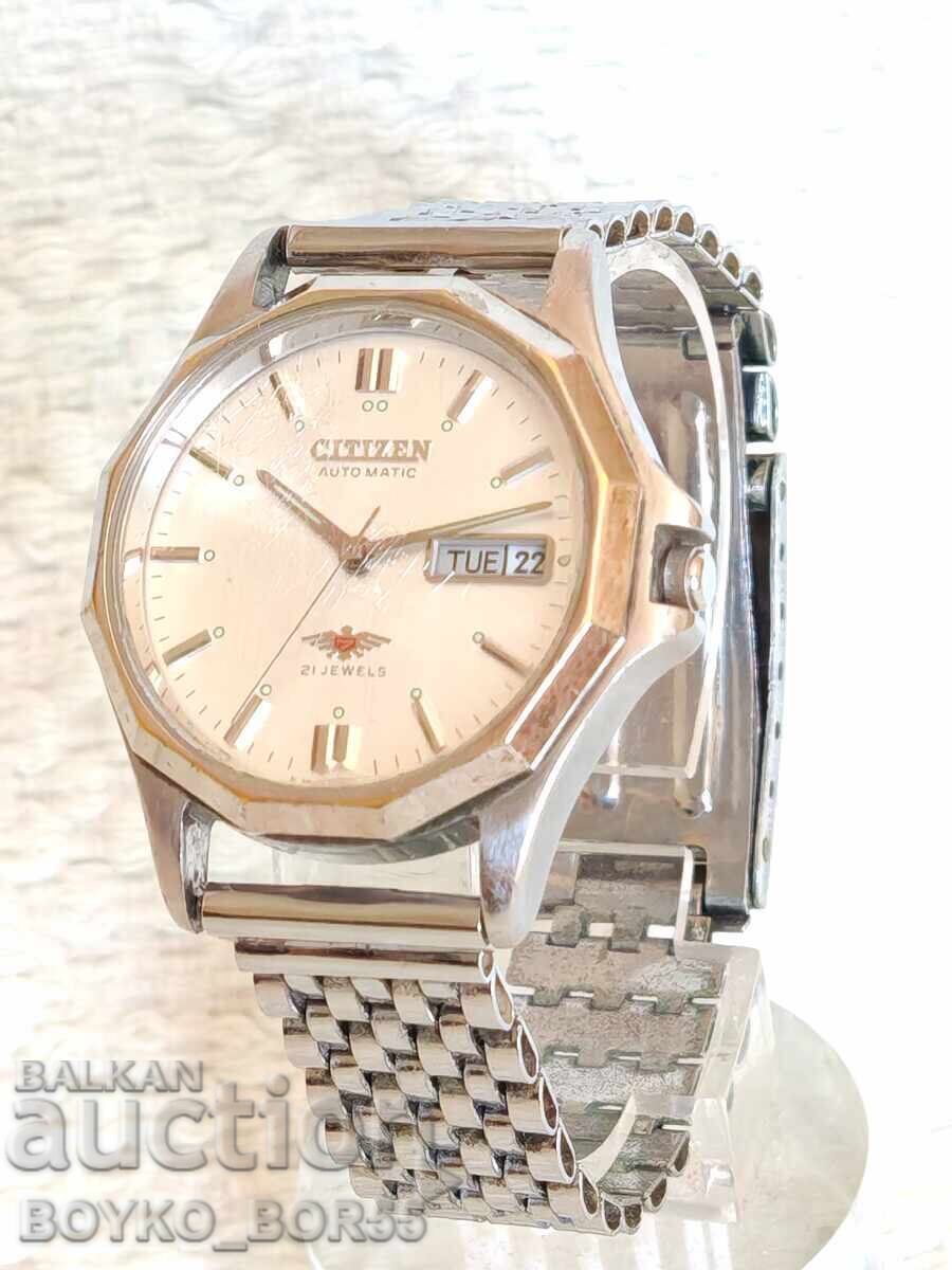 Rare Model Japanese Automatic Watch Citizen Automatic 21 jewels Rare Model Japanese Automatic Watch Citizen Automatic 21 jewels