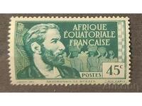 France/French Equatorial Africa 1937 Personalities MNH