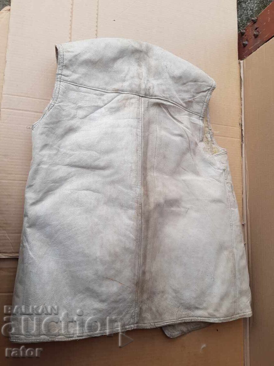 Παράδοση Στρατιωτικό δερμάτινο γιλέκο, γιλέκο Kingdom of Bulgaria, Δεύτερος Παγκόσμιος Πόλεμος Παράδοση Στρατιωτικό δερμάτινο γιλέκο, γιλέκο Kingdom of Bulgaria, Δεύτερος Παγκόσμιος Πόλεμος