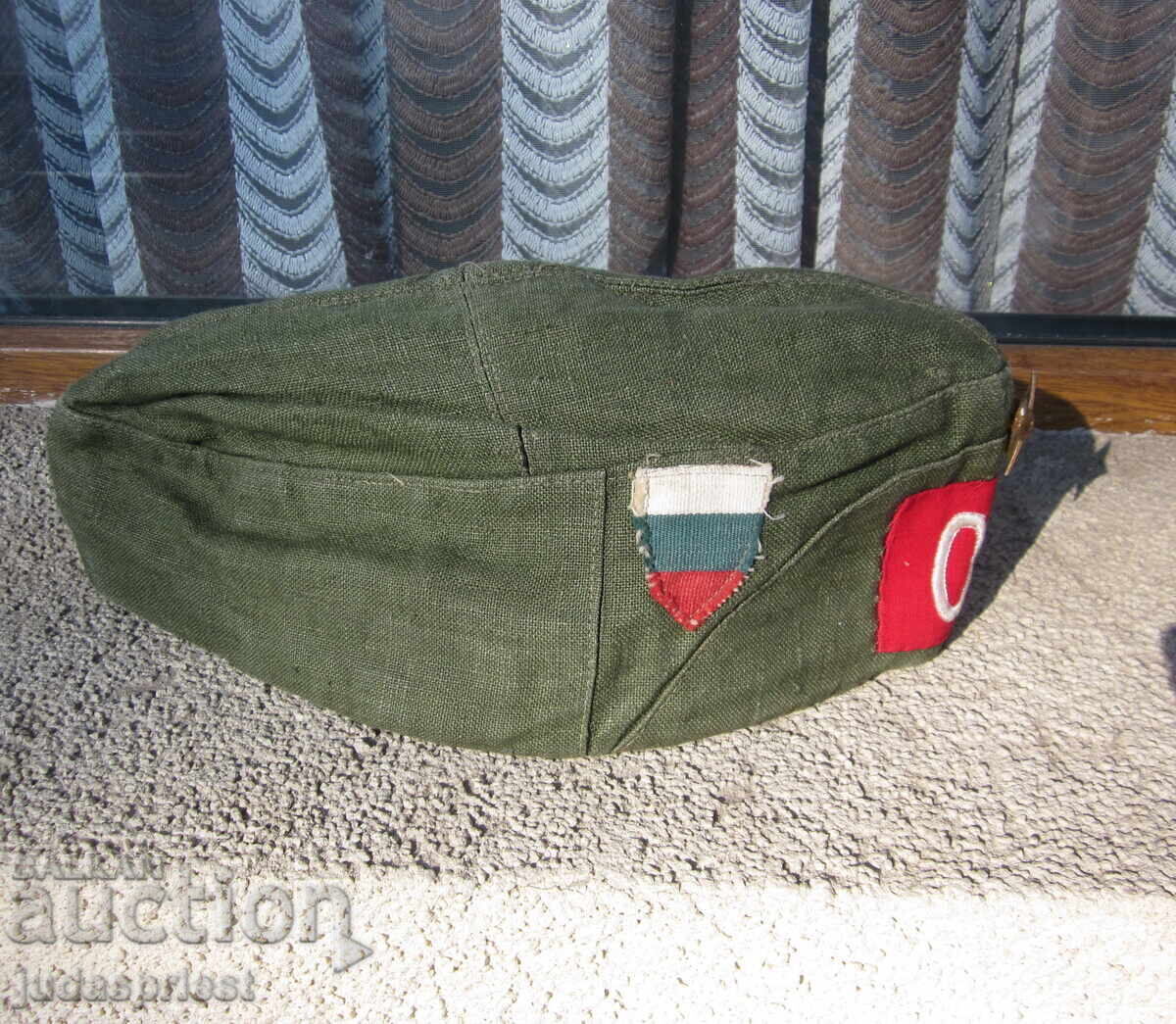 Δημοπρασία Σπάνιο βουλγαρικό στρατιωτικό καπέλο μάχης στρατιωτικό καπέλο OF από τη Σότσα Δημοπρασία Σπάνιο βουλγαρικό στρατιωτικό καπέλο μάχης στρατιωτικό καπέλο OF από τη Σότσα