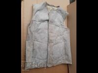 Military leather vest, vest Kingdom of Bulgaria, Second World War