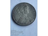 silver coin vereinsthaler thaler Frankfurt Germany 1860