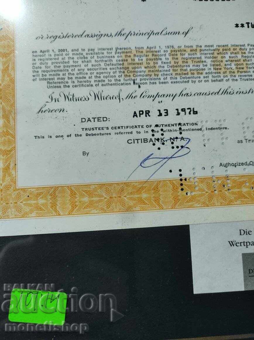 Auction American securities Auction American securities