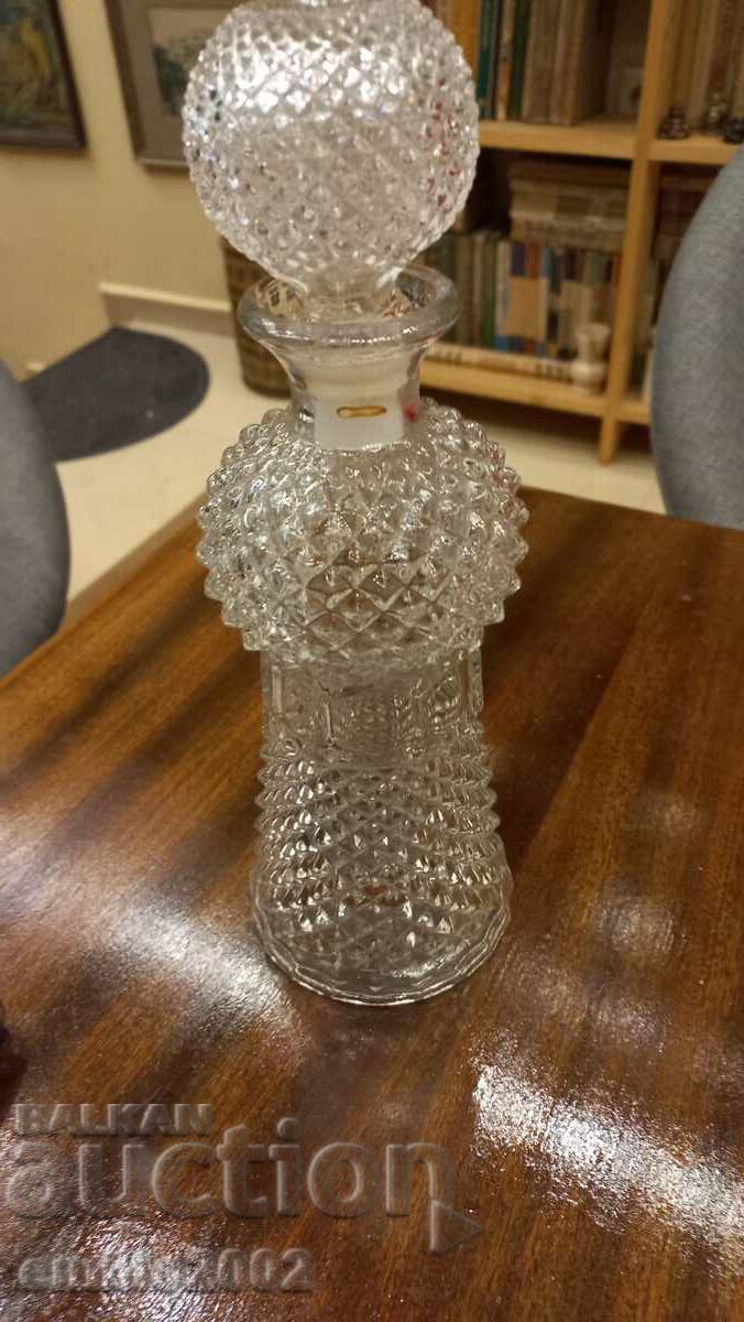 Γυάλινη καράφα ρετρό κοινωνική Γυάλινη καράφα ρετρό κοινωνική