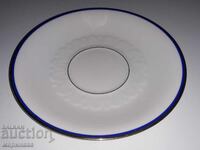 PLATE ''ROSENTHAL''. PORCELAIN, GOLD PLATED