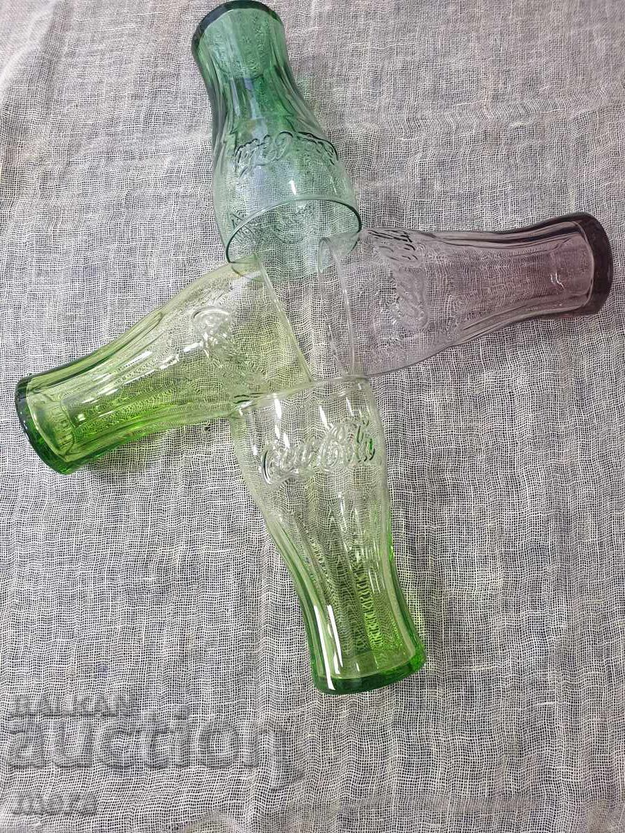 Διαφημιστικά συλλεκτικά κύπελλα - Coca Cola - 4 τεμάχια - 5