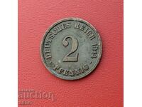 Germany-2 pfennig 1914 J-Hamburg