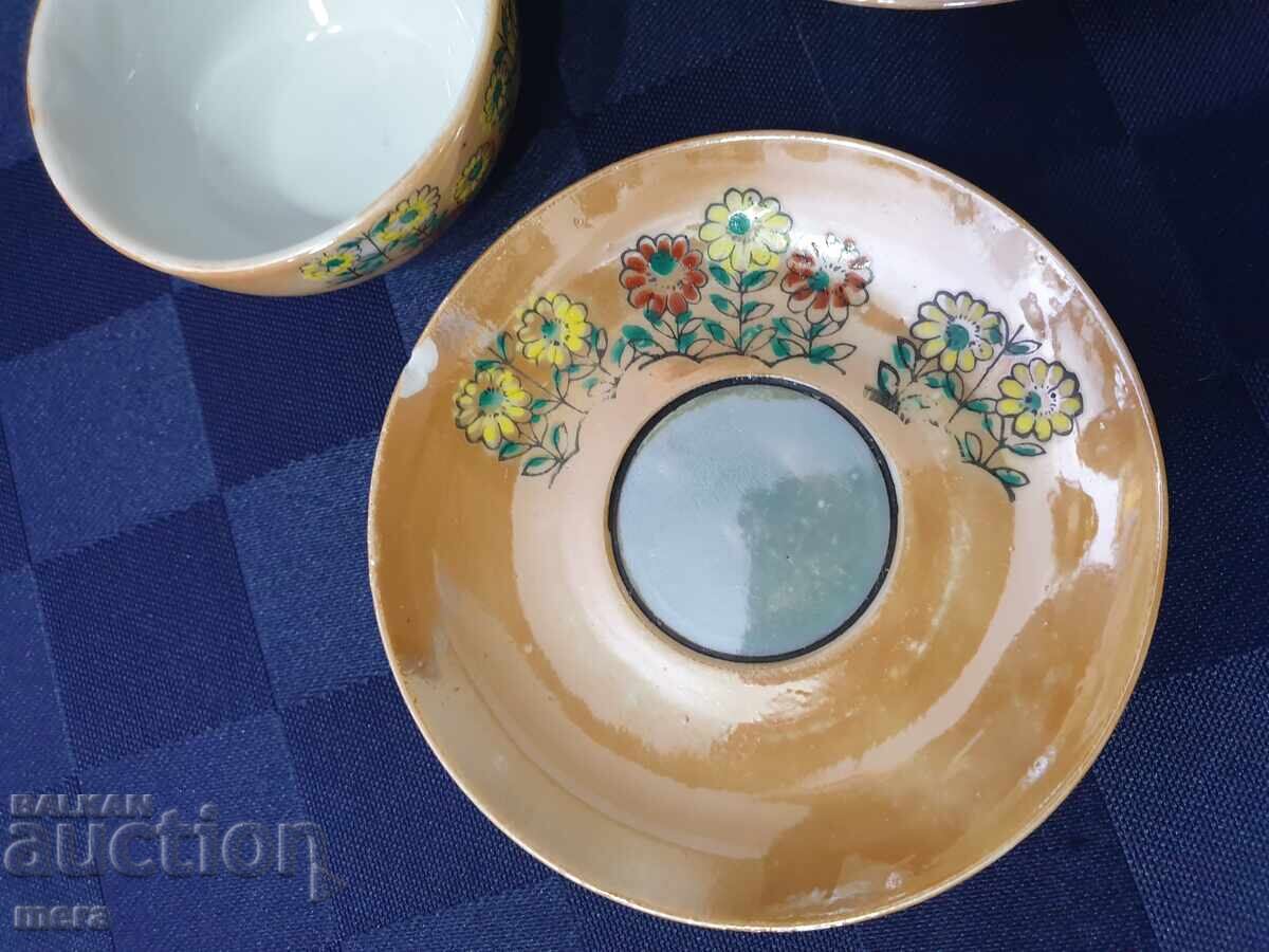 Mother-of-pearl porcelain miniature service - 7 Mother-of-pearl porcelain miniature service - 7