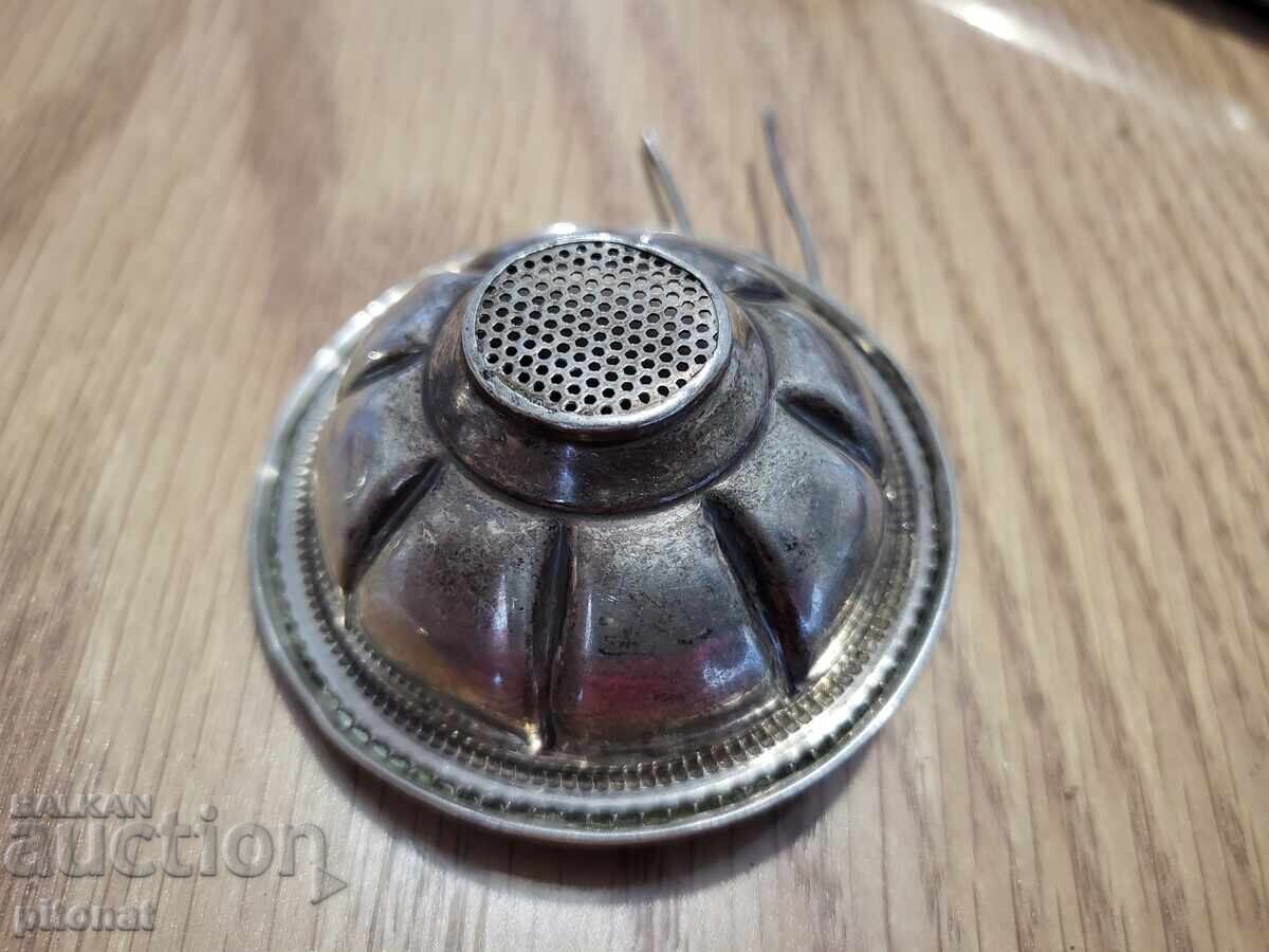 Antique silver strainer with price 70.00 BGN | € 35.79 Antique silver strainer with price 70.00 BGN | € 35.79