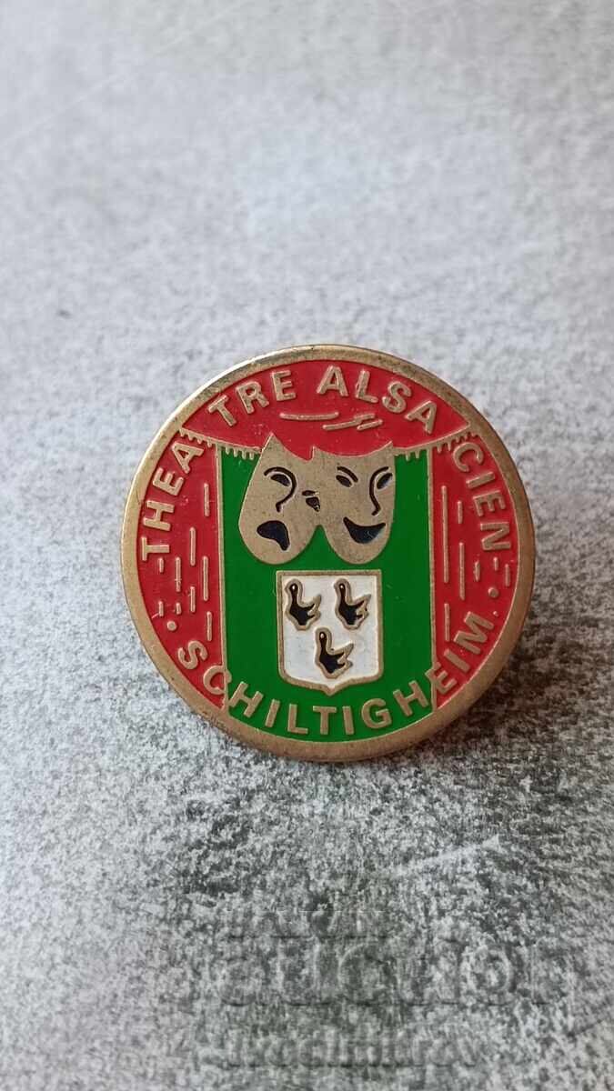 Thea the Alsa Cien Schilgheim badge Thea the Alsa Cien Schilgheim badge