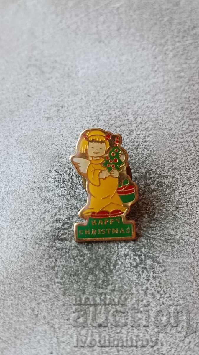 Happy Christmas badge
