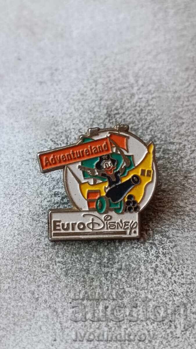 Euro Disney Adventureland Badge Euro Disney Adventureland Badge