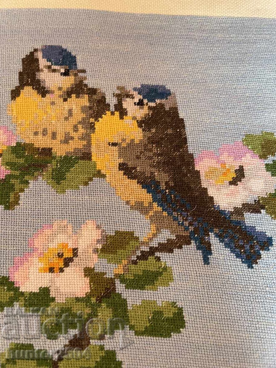 Tapestry-birds, 25/20 cm with price 29.95 BGN | € 15.31 Tapestry-birds, 25/20 cm with price 29.95 BGN | € 15.31